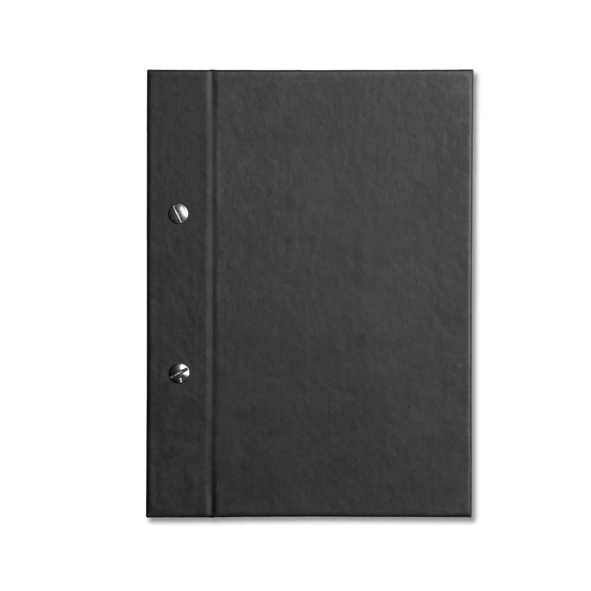 Dorchester A5 Menu Holder with Rivets Black