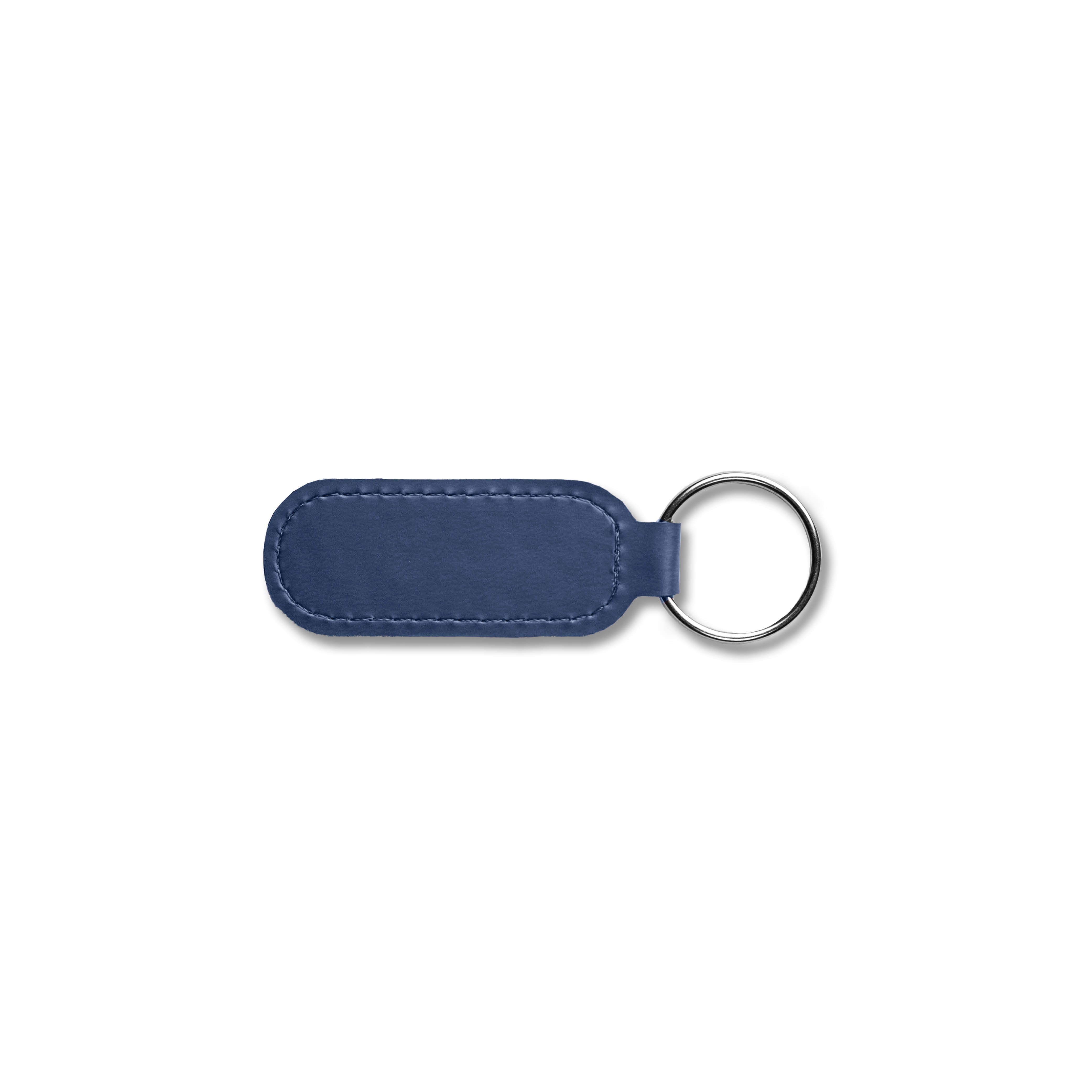 Dorchester Oval Key Fob Blue