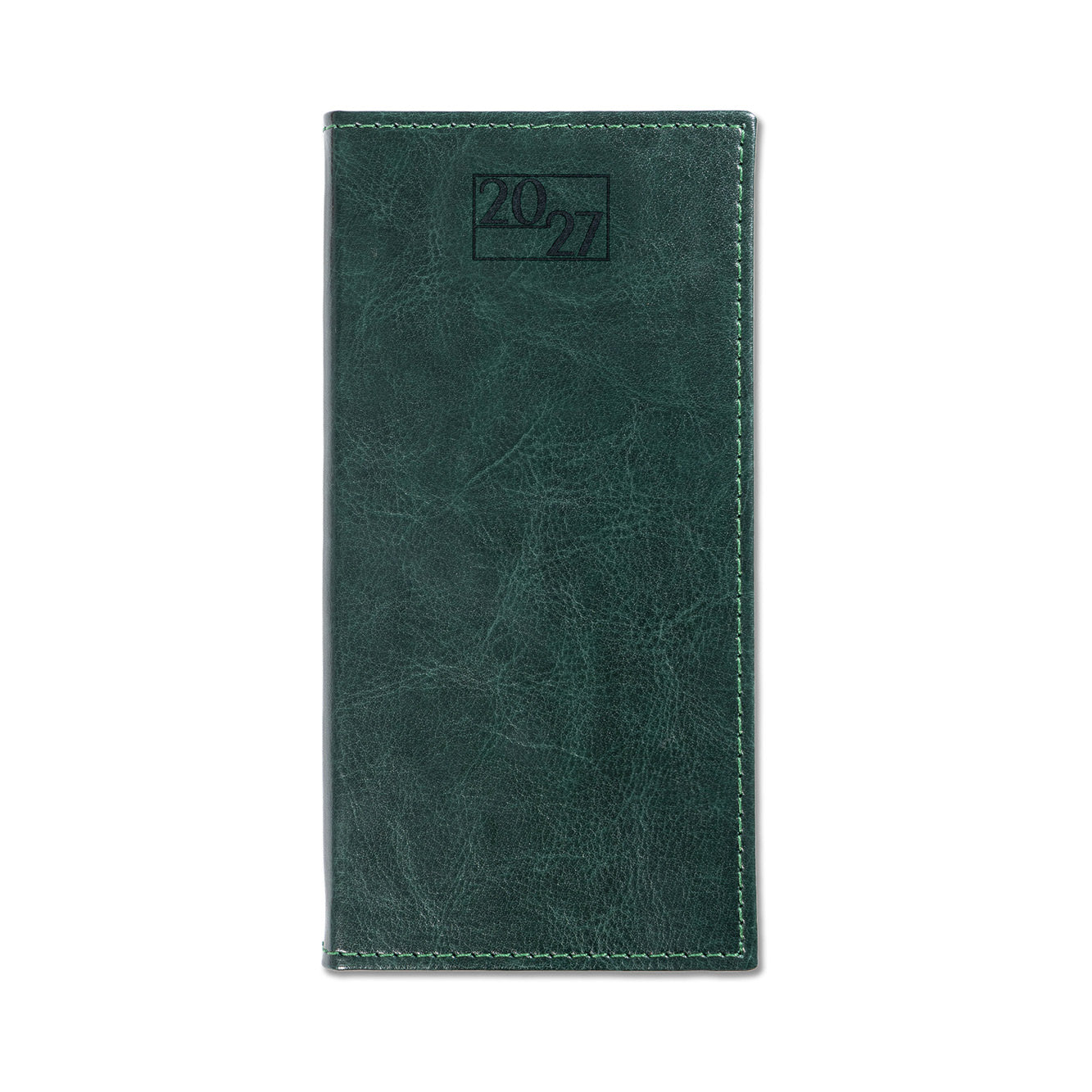 Harrogate SaharaHide Faux Leather Pocket Diary, Week to View, Green