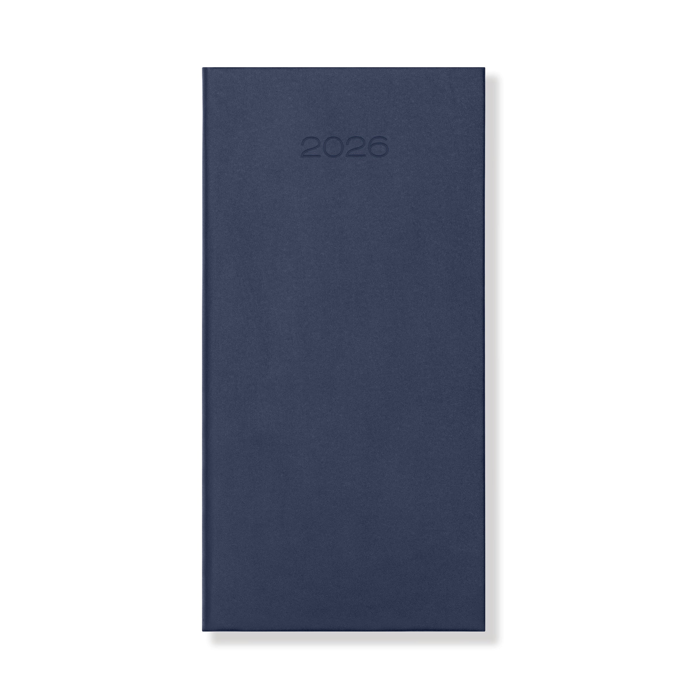 Lewes SmoothGrain Pocket, Week to View, Blue