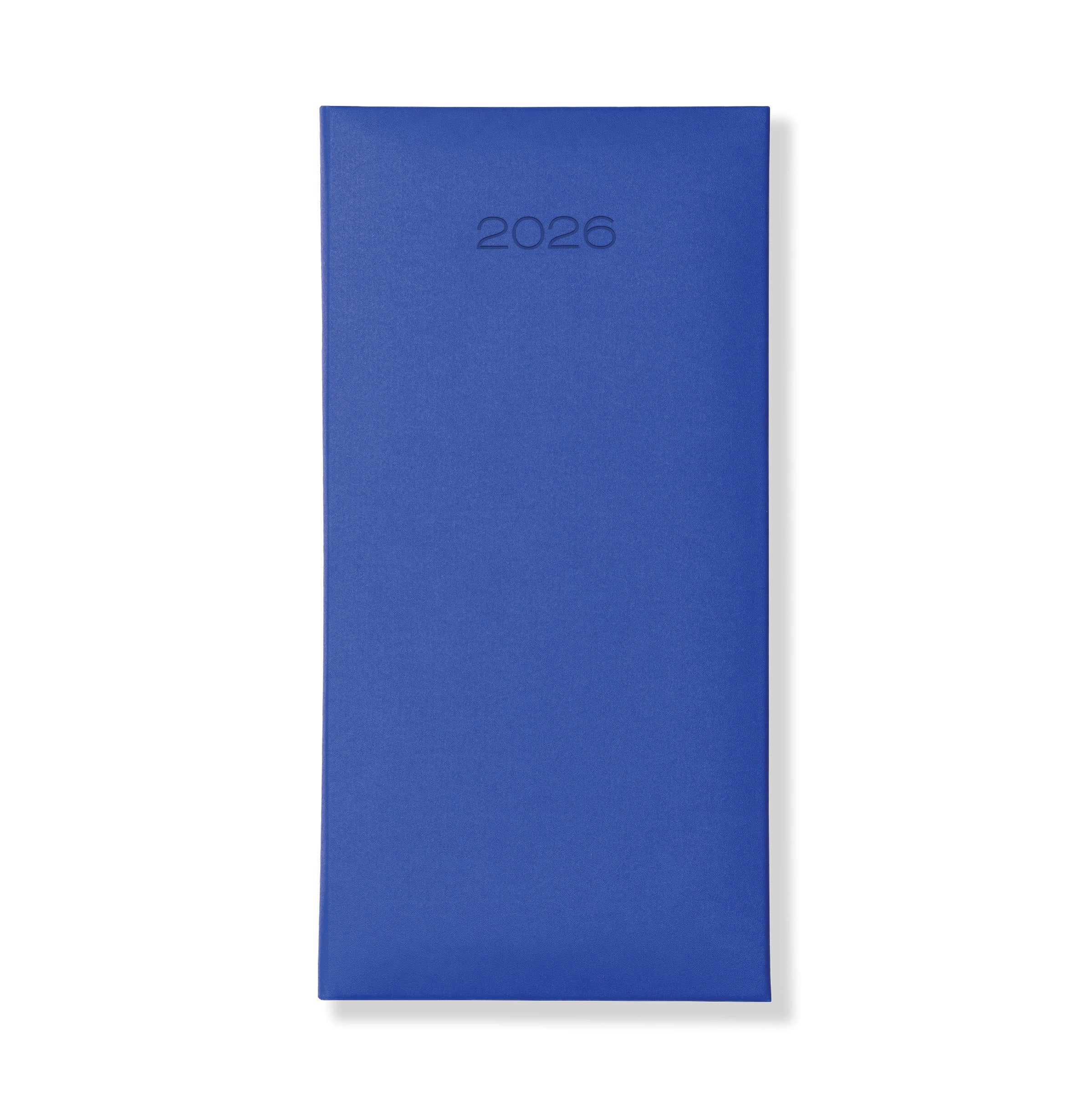 Lewes SmoothGrain Pocket, Week to View, Royal Blue