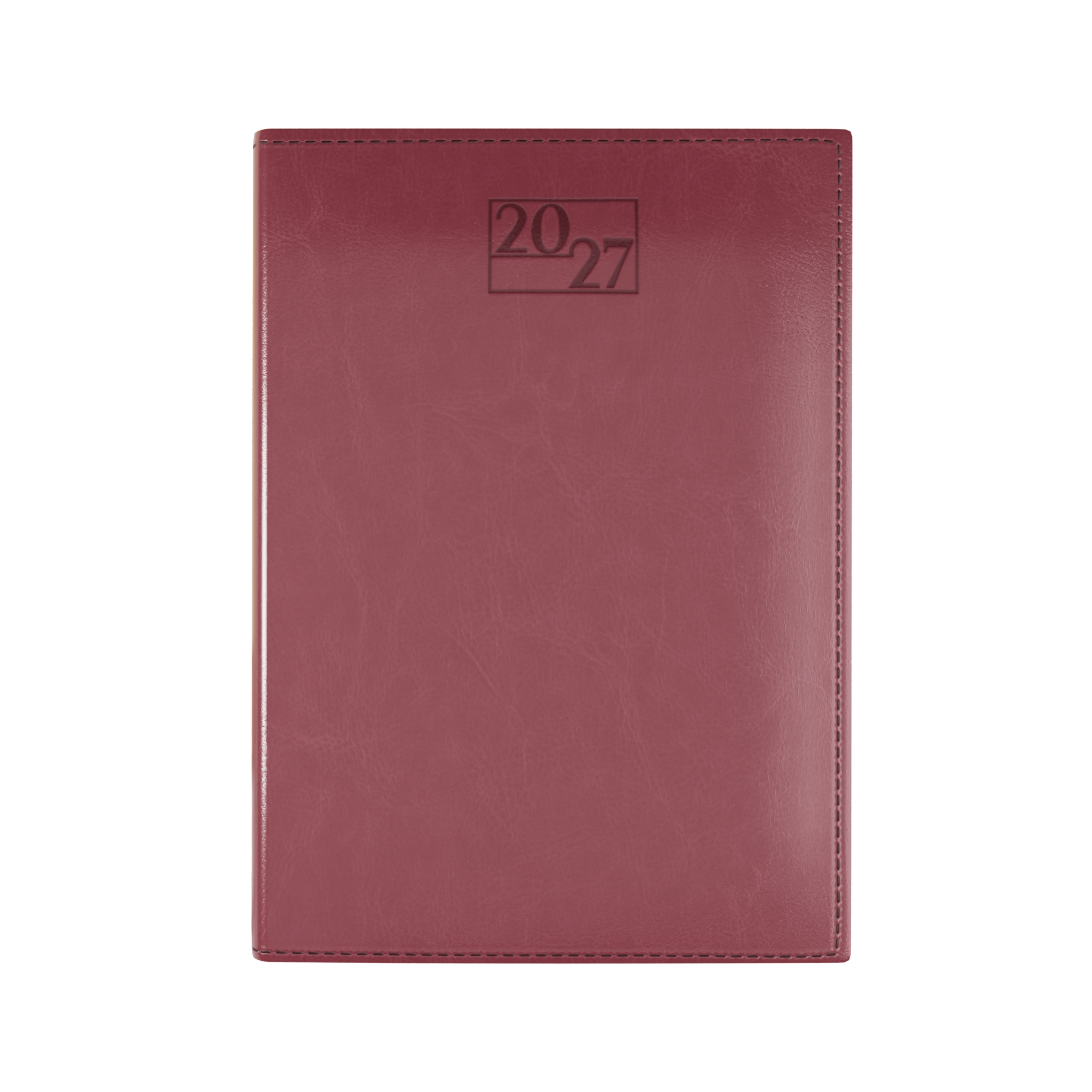 harrogate-saharahide-faux-leather-a5-diary-day-per-page-burgundy