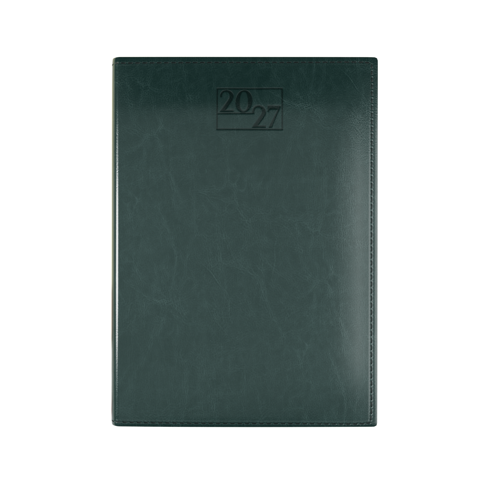 harrogate-saharahide-faux-leather-a5-diary-day-per-page-green