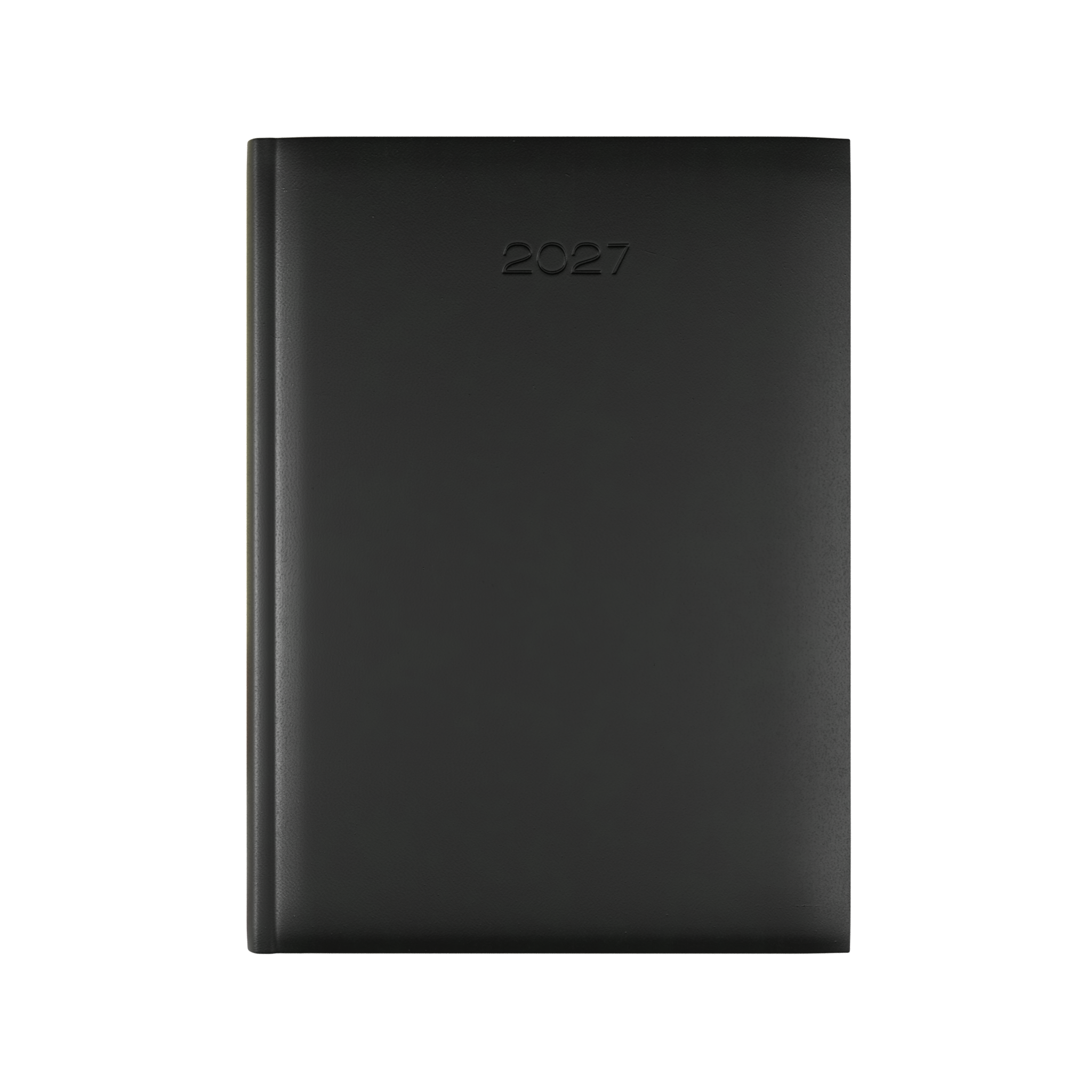 lewes-smoothgrain-a5-desk-diary-day-per-page-black