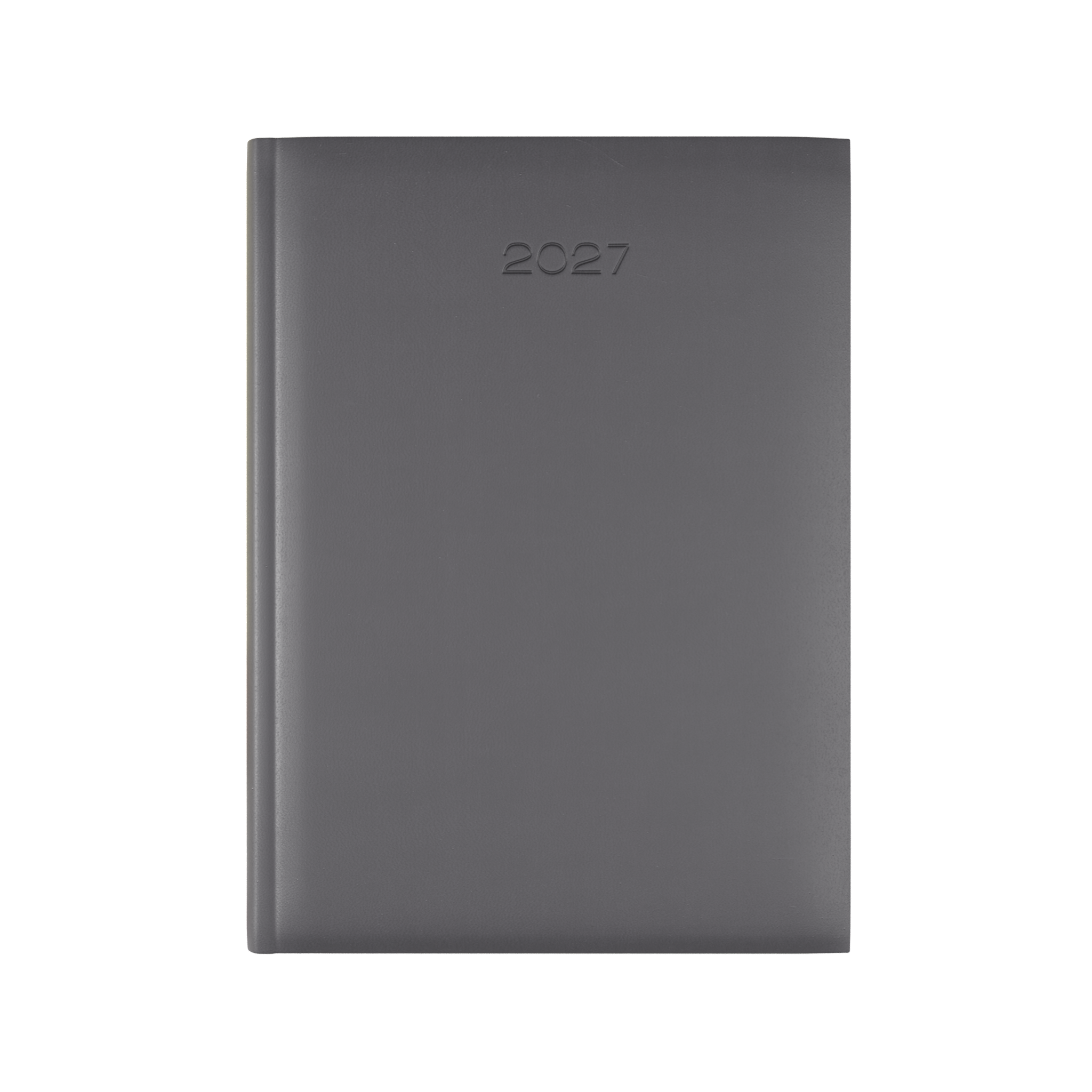 lewes-smoothgrain-a5-desk-diary-week-to-view-grey