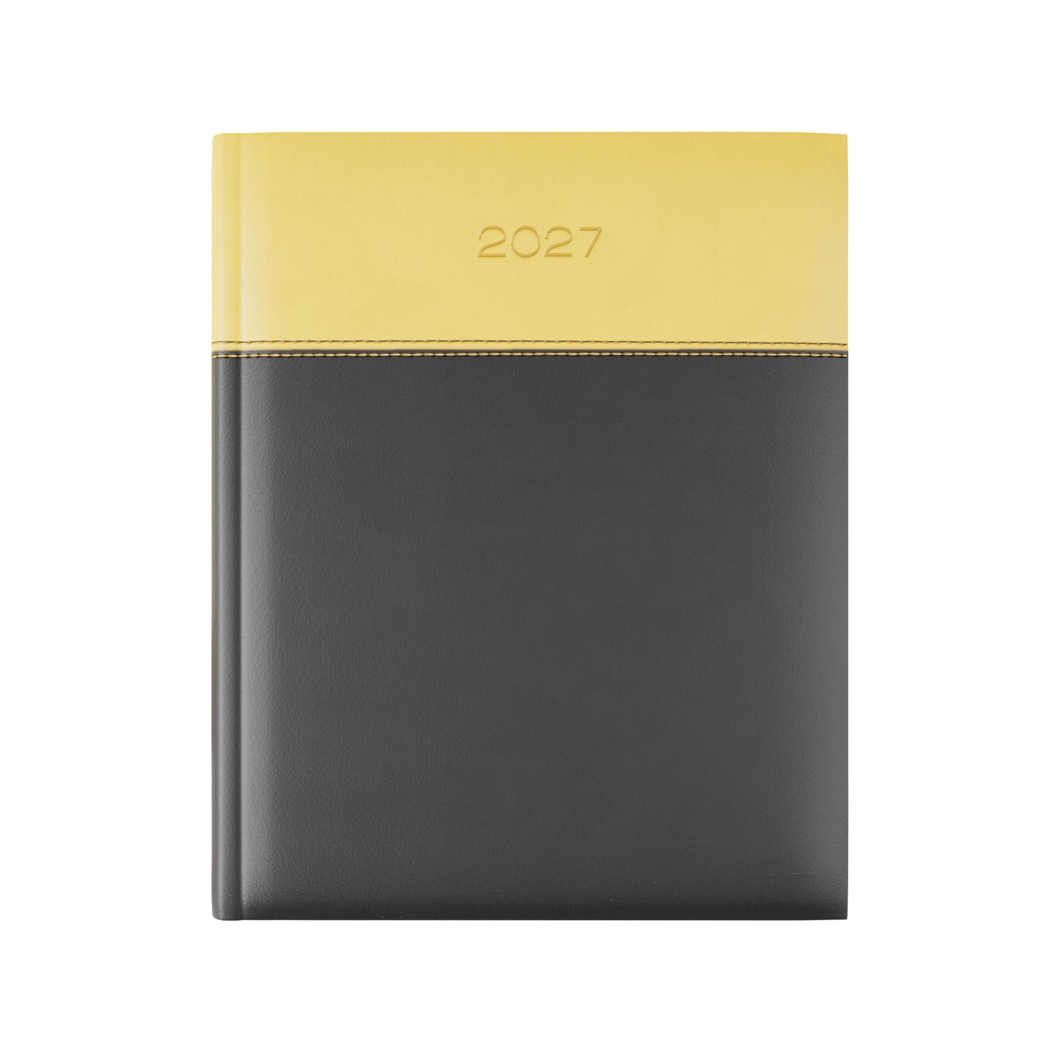 dorchester-horizon-quarto-desk-dairy-week-to-view-black-yellow