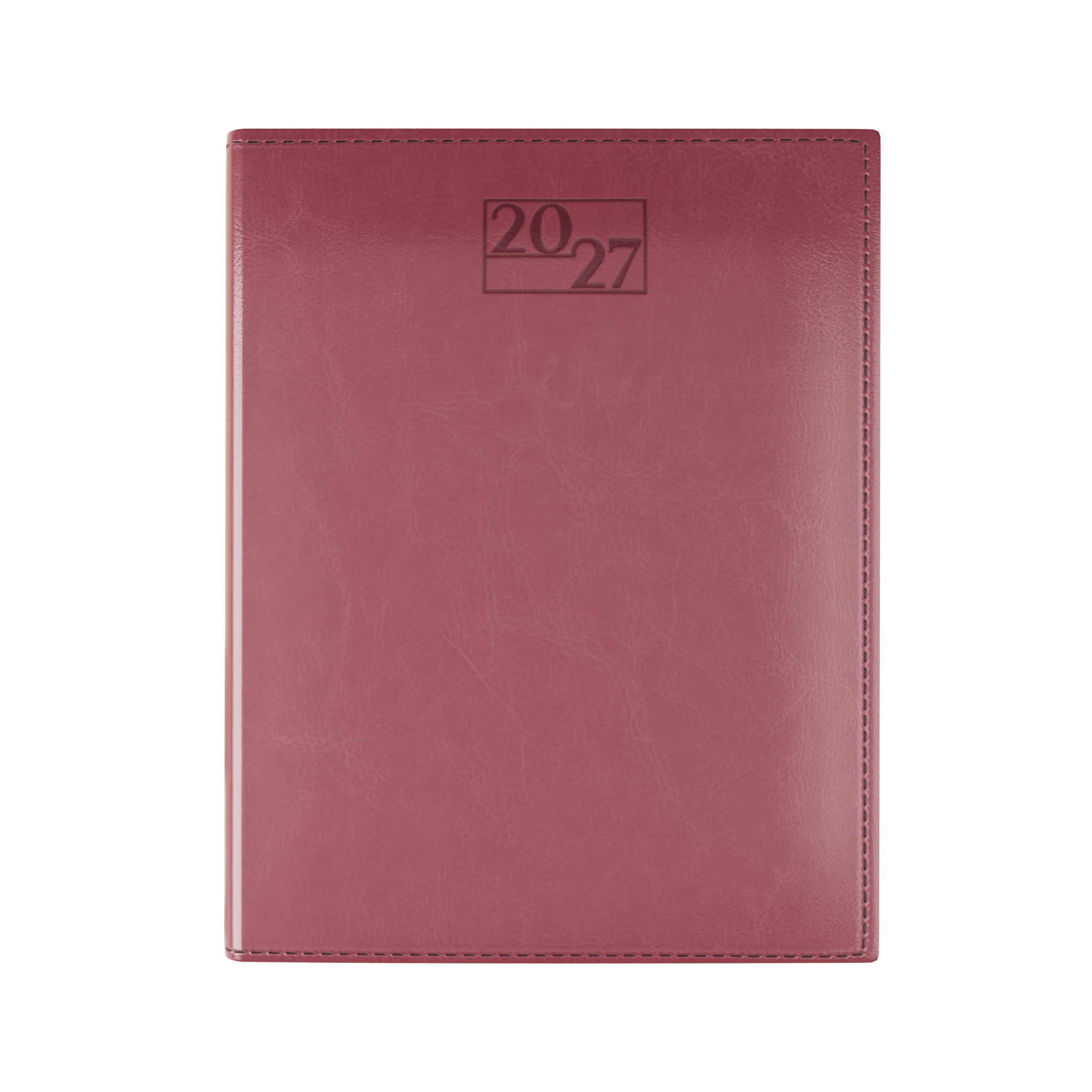 harrogate-saharahide-faux-leather-quarto-diary-week-to-view-burgundy