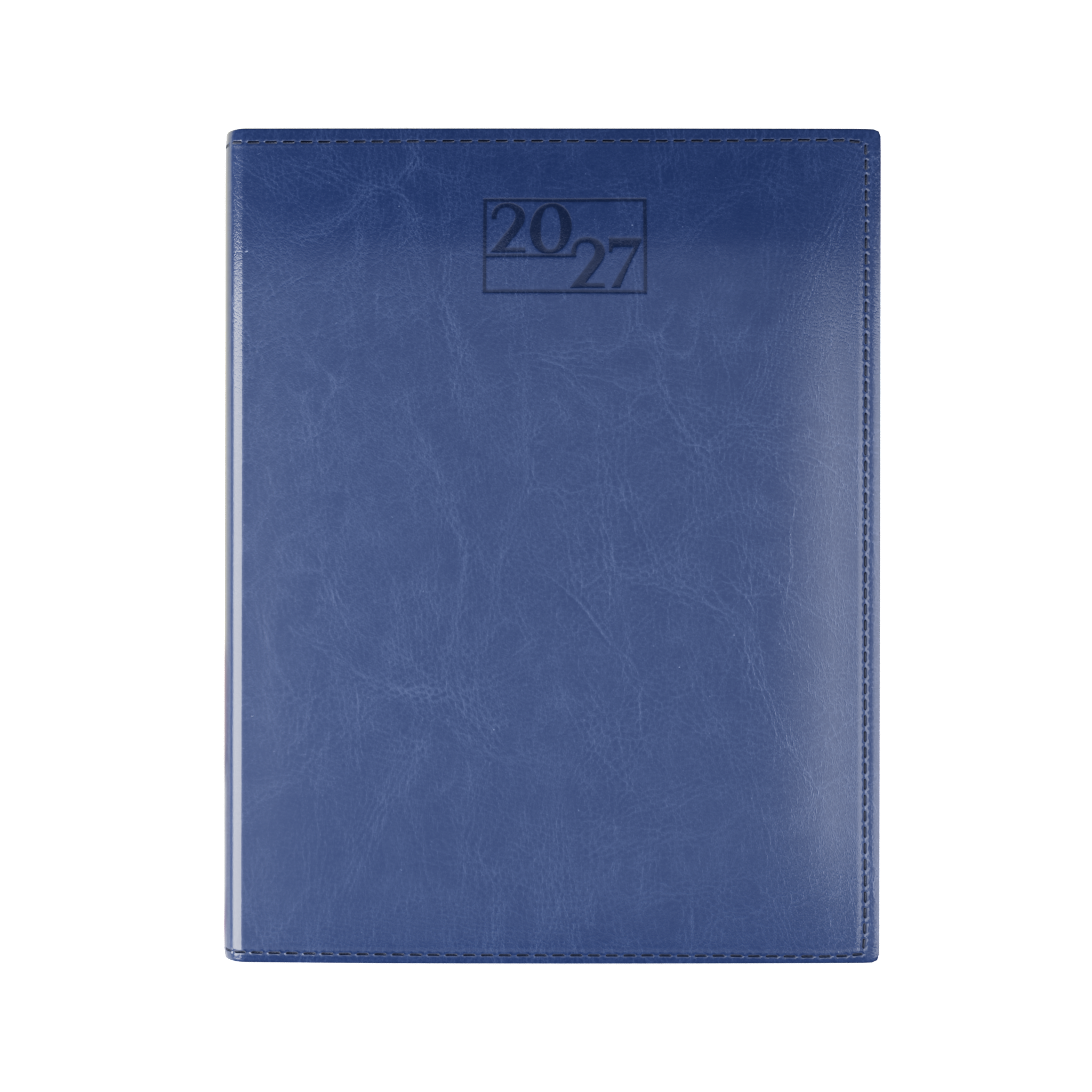 harrogate-saharahide-faux-leather-quarto-diary-week-to-view-dark-blue
