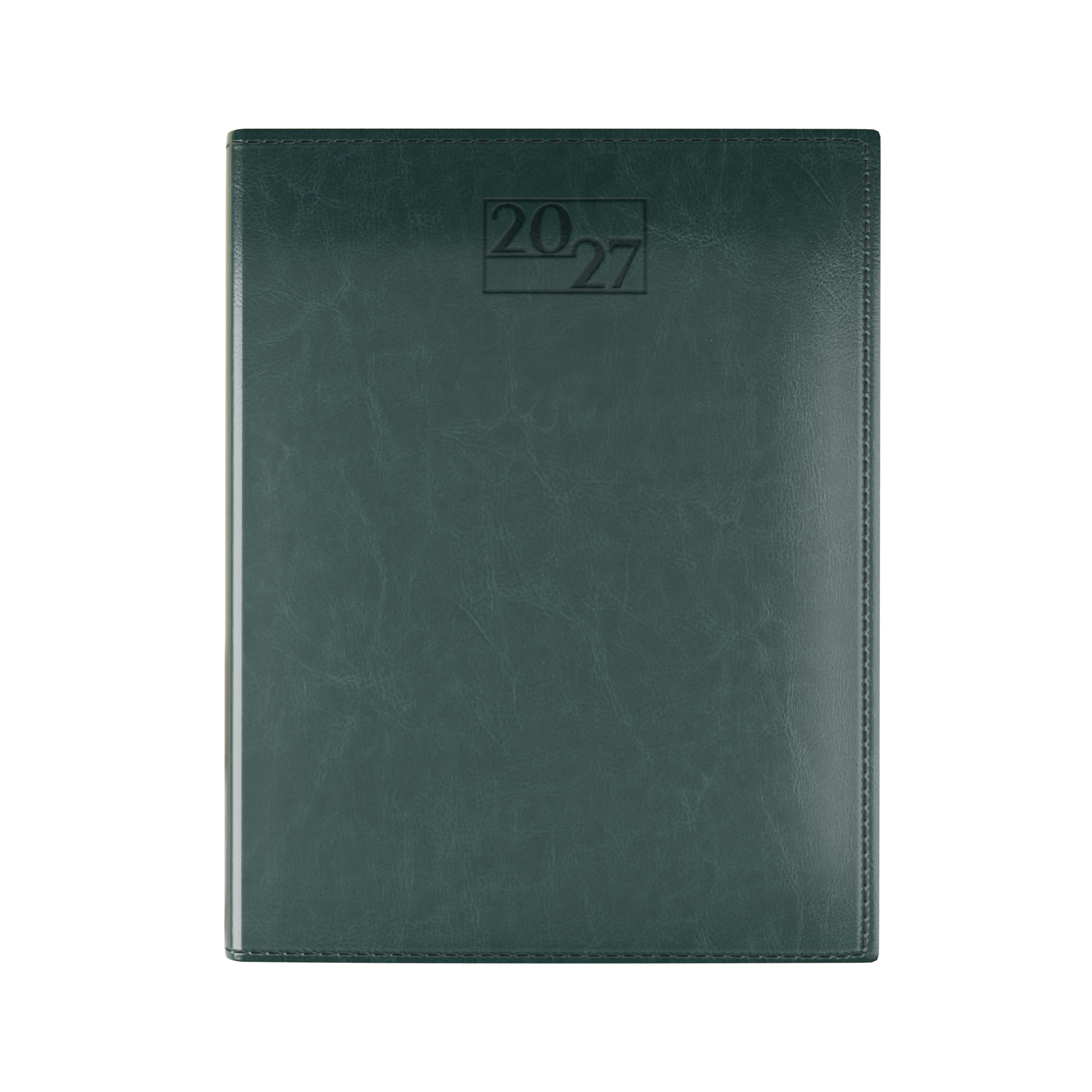 harrogate-saharahide-faux-leather-quarto-diary-week-to-view-green