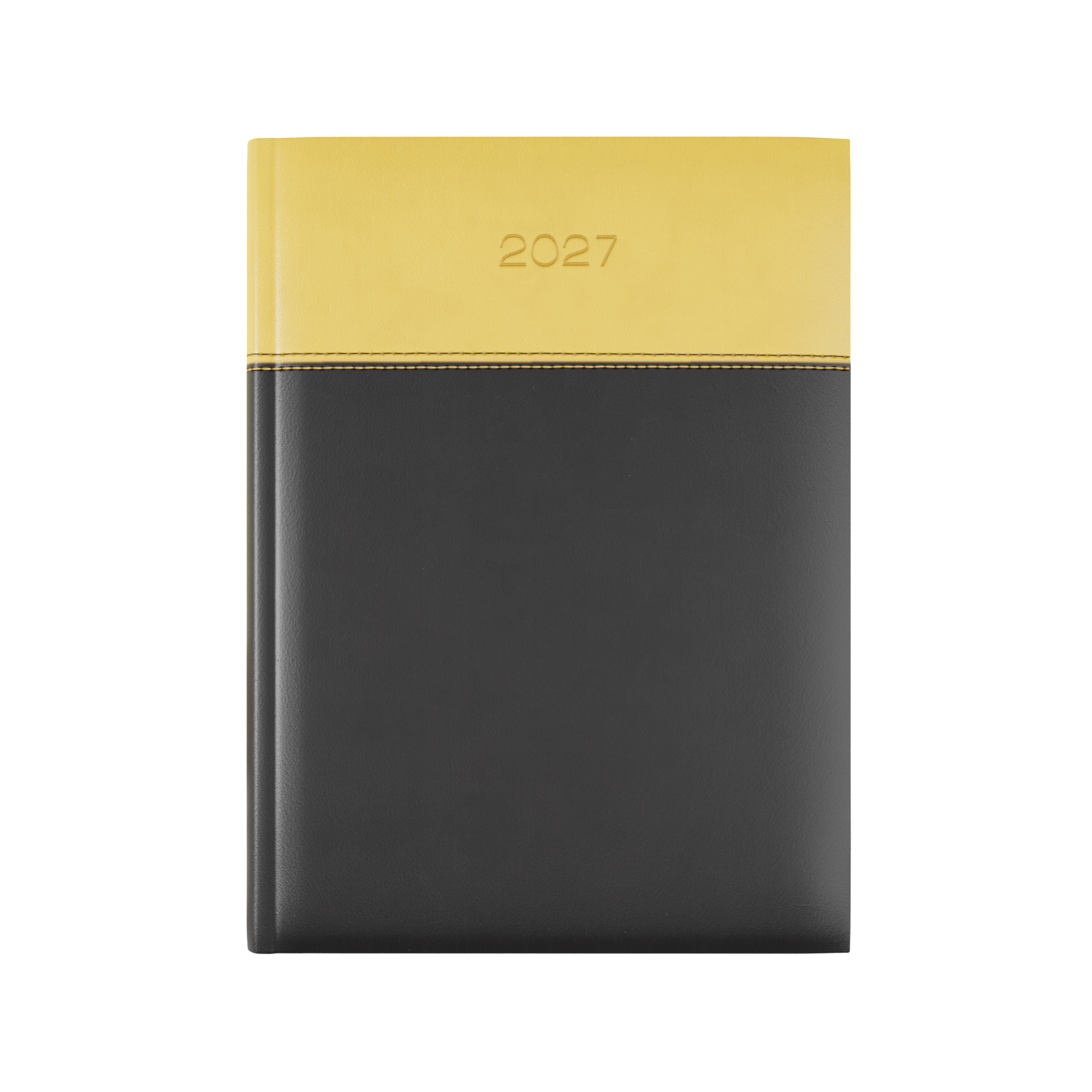 dorchester-horizon-a5-desk-week-to-view-black-yellow