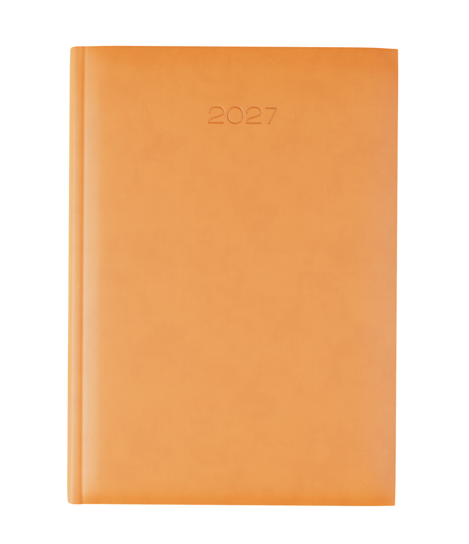 lewes-smoothgrain-a4-desk-diary-day-per-page-orange