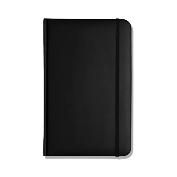 Lewes SmoothGrain A6 Notebook, Feint Ruled, Black
