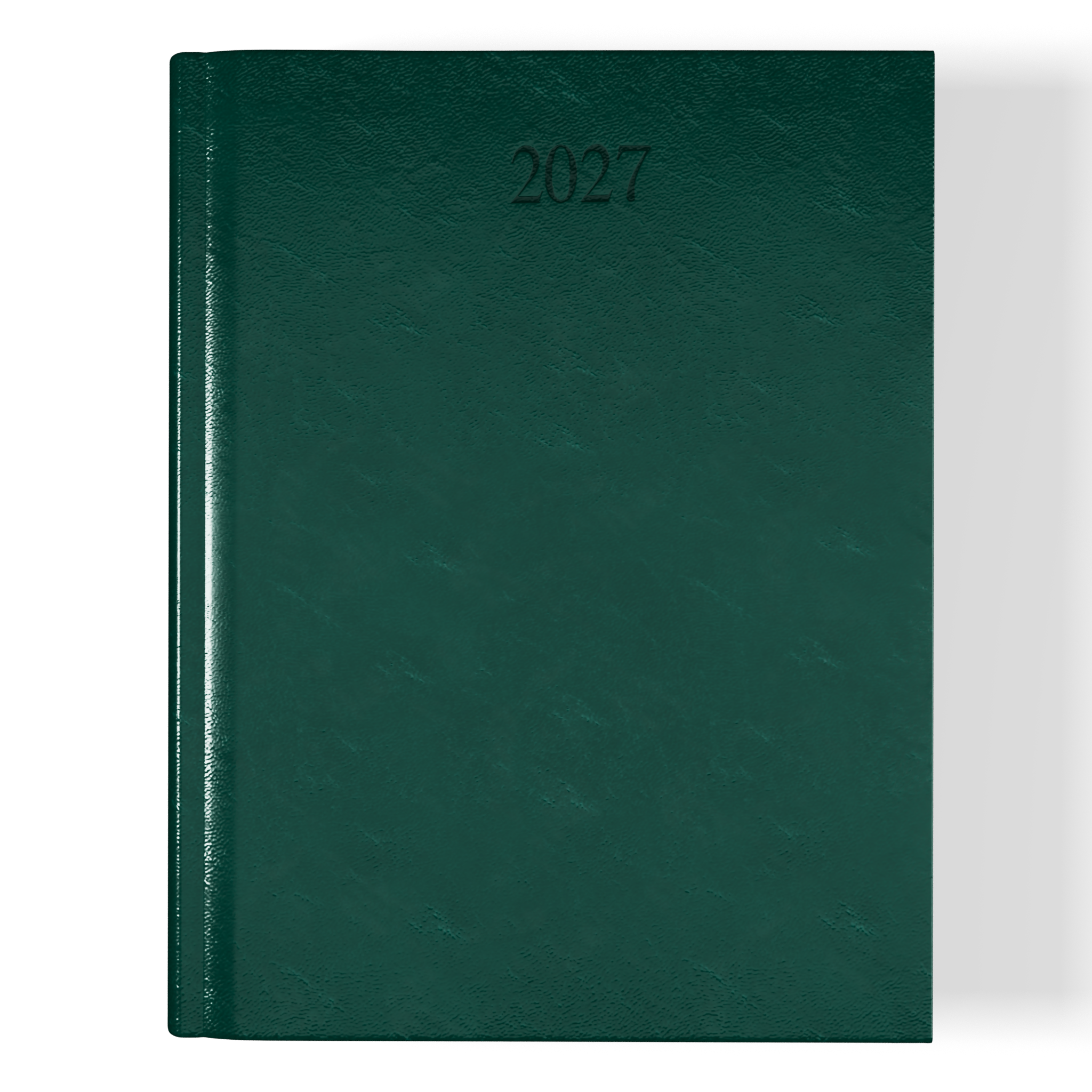 richmond-finegrain-quarto-desk-diary-day-per-page-green